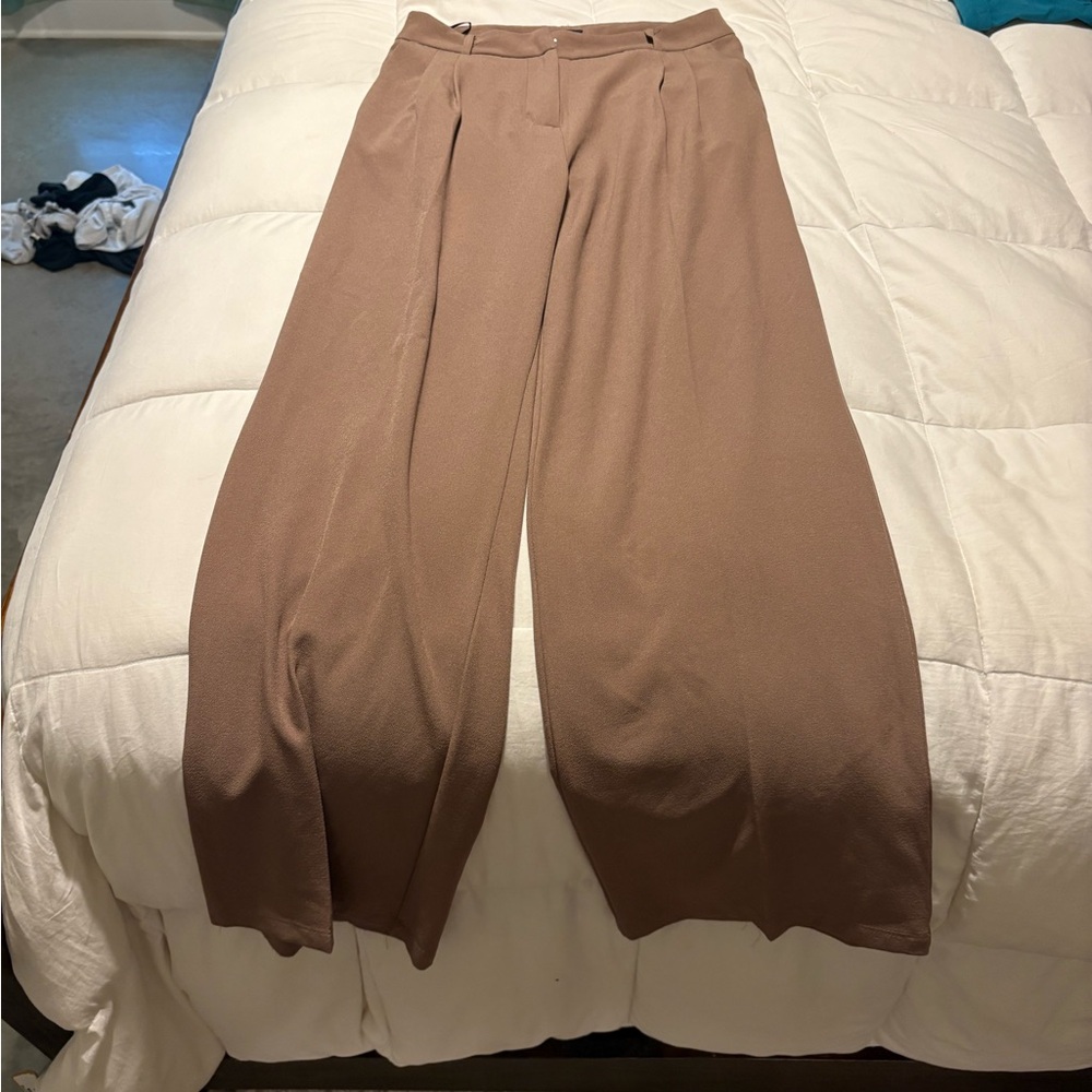 Shinestar Mocha Wide-Leg Women's Pants